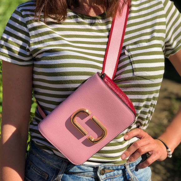 Marc Jacobs Hip Shot Convertible Leather Bag - Picture 8 of 8